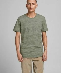 Am billigsten ✨ Jack & Jones T-Shirt »JJEMELANGE TEE« (1-tlg) aus 100% Baumwolle Classic Blue MELANGE 12182489, Dusty Olive, Faded Denim, Maritime Blue 🛒 -Offizieller Jones-Shop 6b270d1f 9bbe 475f b1d5 f9bdbd103a3d