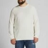 Rabatt 🔔 Jack & Jones Rundhalspullover »ARON« Bis Größe 6XL Schwarz, Offwhite, Bordeaux 🛒