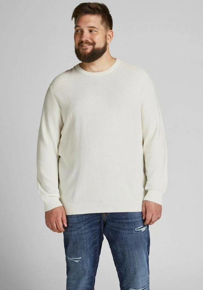 Rabatt 🔔 Jack & Jones Rundhalspullover »ARON« Bis Größe 6XL Schwarz, Offwhite, Bordeaux 🛒 1 Rabatt 🔔 Jack & Jones Rundhalspullover »ARON« Bis Größe 6XL Schwarz, Offwhite, Bordeaux 🛒