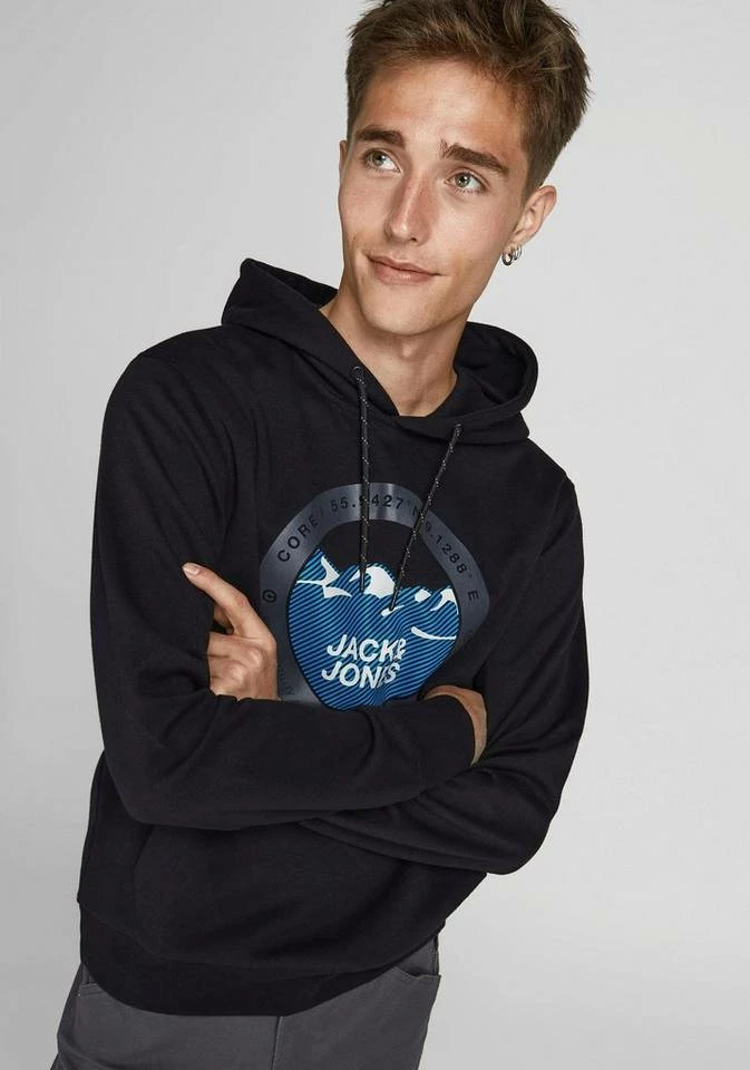 Schlussverkauf 🥰 Jack & Jones Kapuzensweatshirt »BILO SWEAT HOOD« Schwarz, Grau, Bordeaux, Hellgrau 😉 7 Schlussverkauf 🥰 Jack & Jones Kapuzensweatshirt »BILO SWEAT HOOD« Schwarz, Grau, Bordeaux, Hellgrau 😉 – Bild 7