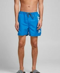 Großhandel 👍 Jack & Jones Badeshorts »BALI LOGO« 1 Stück Black, Navy Blazer, French Blue, Hot Coral 🧨 -Offizieller Jones-Shop 6bb5358e 5c94 4891 a774 b1a8b5ca359c