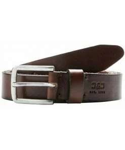 Blitzangebot 🥰 Jack & Jones Ledergürtel Black Coffee 12111066, Cognac, Dunkelbraun, Mocha Bisque 12111066 🔔