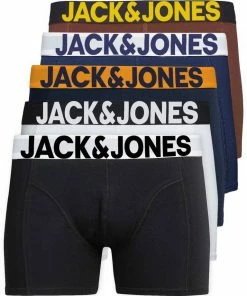 Auslauf ✨ Jack & Jones Boxershorts »Solid« (5 Stück) gute Passform durch elastische Baumwollqualität Schwarz, Mix 4, Mix 6, Navy ❤️ -Offizieller Jones-Shop 6d207795 5850 55c2 8bc4 8ec8d2acd53a