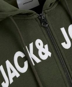 Blitzangebot 🌟 Jack & Jones Kapuzensweatjacke »NAVY SWEAT ZIP HOOD« Hellgrau-meliert, Bordeaux, Olivgr&uuml;n ✨ -Offizieller Jones-Shop 6e420486 332e 5014 be9e d69420b86469