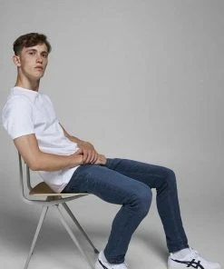 Auslauf ❤️ Jack & Jones Slim-fit-Jeans »GLENN JJORIGINAL« Unbekannt, Schwarz, Darkblue ✨ -Offizieller Jones-Shop 6ebe08f3 a317 53fa 9265 eab93f89a450