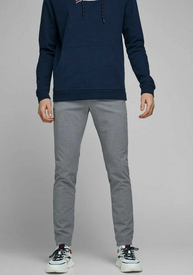 Neu 🔥 Jack & Jones Chinohose »MARCO CONNOR« Grau-meliert, Beige-kariert 😍 10 Neu 🔥 Jack & Jones Chinohose »MARCO CONNOR« Grau-meliert, Beige-kariert 😍 – Bild 10