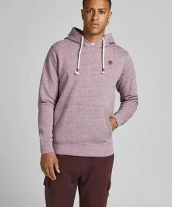 Rabatt ❤️ Jack & Jones Kapuzensweatshirt »TONS SWEAT HOOD« Shell coral, Dunkelbeige, Sun Orange MELANGE 12186763, Sea Spray (12186763) 🔔