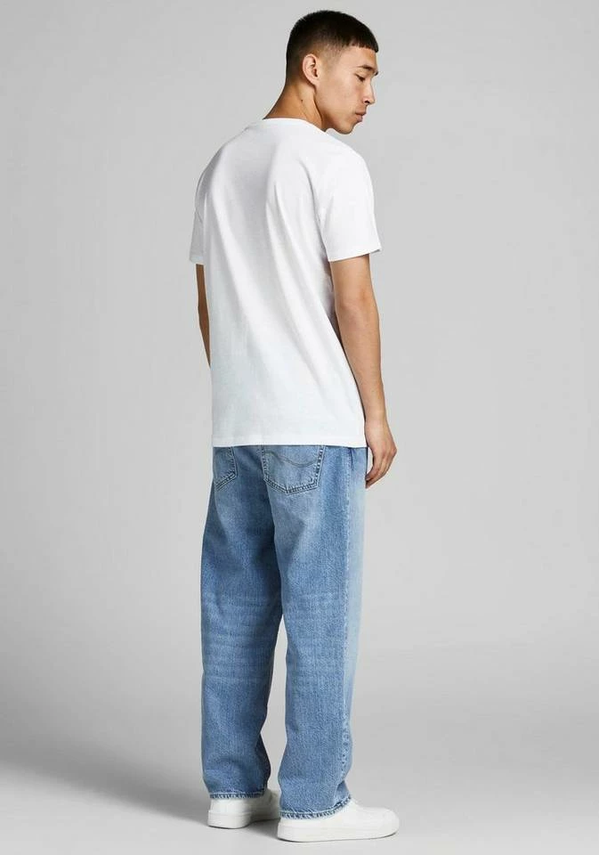 Billig ❤️ Jack & Jones T-Shirt »NICK TEE« Schwarz, Weiß, Dunkelgrün, Navy ❤️ 2 Billig ❤️ Jack & Jones T-Shirt »NICK TEE« Schwarz, Weiß, Dunkelgrün, Navy ❤️ – Bild 2