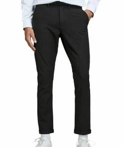 Rabatt 😉 Jack & Jones Chinohose »JACK & JONES Herren Chino-Hose Stoff-Hose Marco Connor AKM 795 Hound Business-Hose Dunkel-Grau« 🔥 -Offizieller Jones-Shop 782cec77 2f47 558a b168 31ae332b03c3