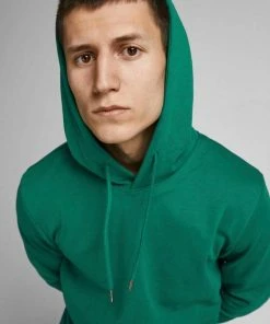 Bester Verkauf 🔔 Jack & Jones Kapuzensweatshirt »BASIC SWEAT HOOD« Verdant Green, Black, Navy, Hellgrau-meliert 🔔 -Offizieller Jones-Shop 789ee0f7 7867 5134 9b77 474018cafcbc