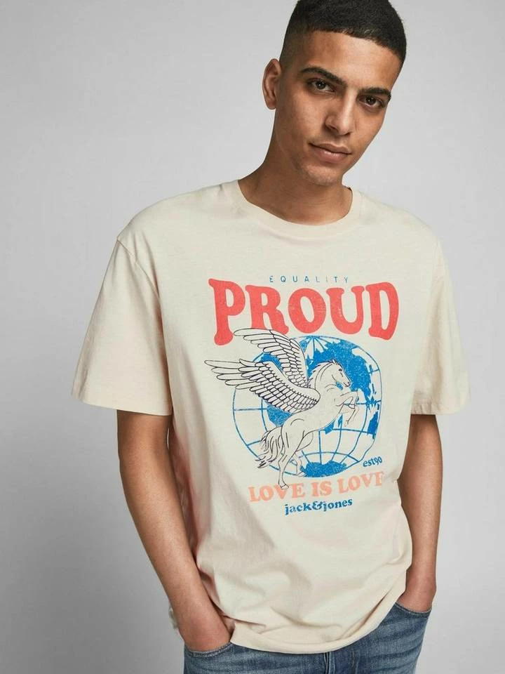 Auslauf 😍 Jack & Jones T-Shirt »Proud« (1-tlg) ✔️ 2 Auslauf 😍 Jack & Jones T-Shirt »Proud« (1-tlg) ✔️ – Bild 2