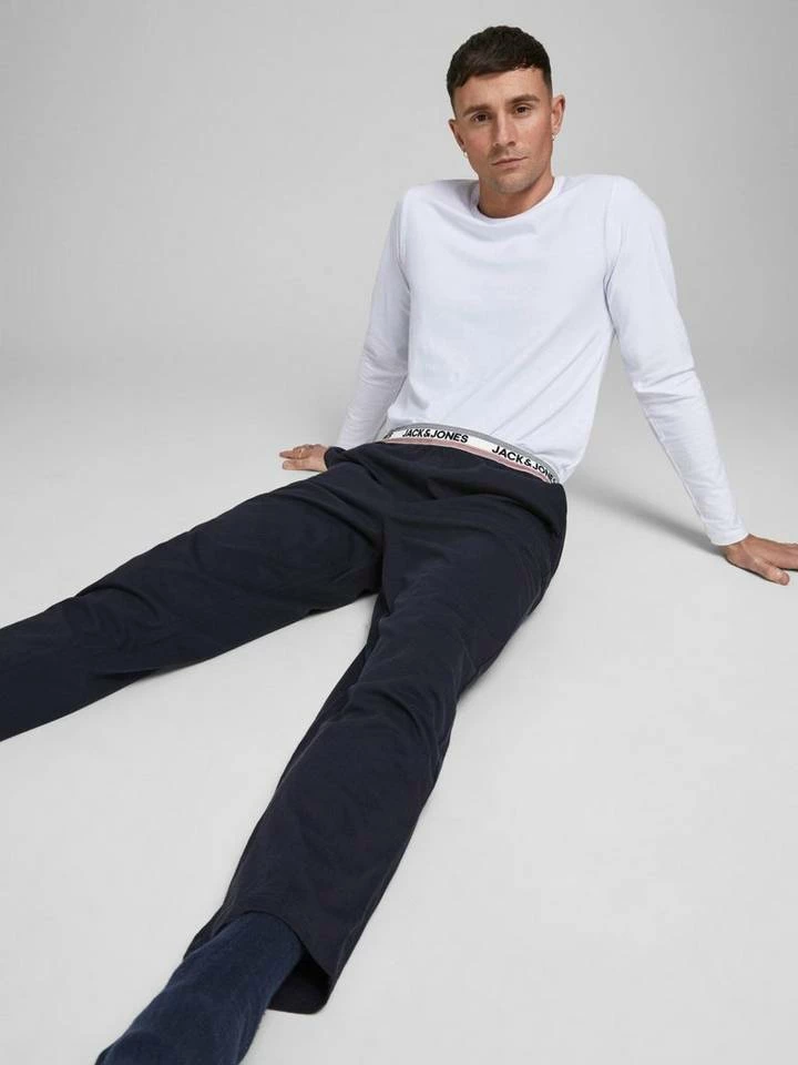 Angebote 🔥 Jack & Jones Pyjama »Pyjamahose JONES« (1 tlg) mit elastischem Bund Dark Navy, Light Grey Melange 😍 1 Angebote 🔥 Jack & Jones Pyjama »Pyjamahose JONES« (1 tlg) mit elastischem Bund Dark Navy, Light Grey Melange 😍