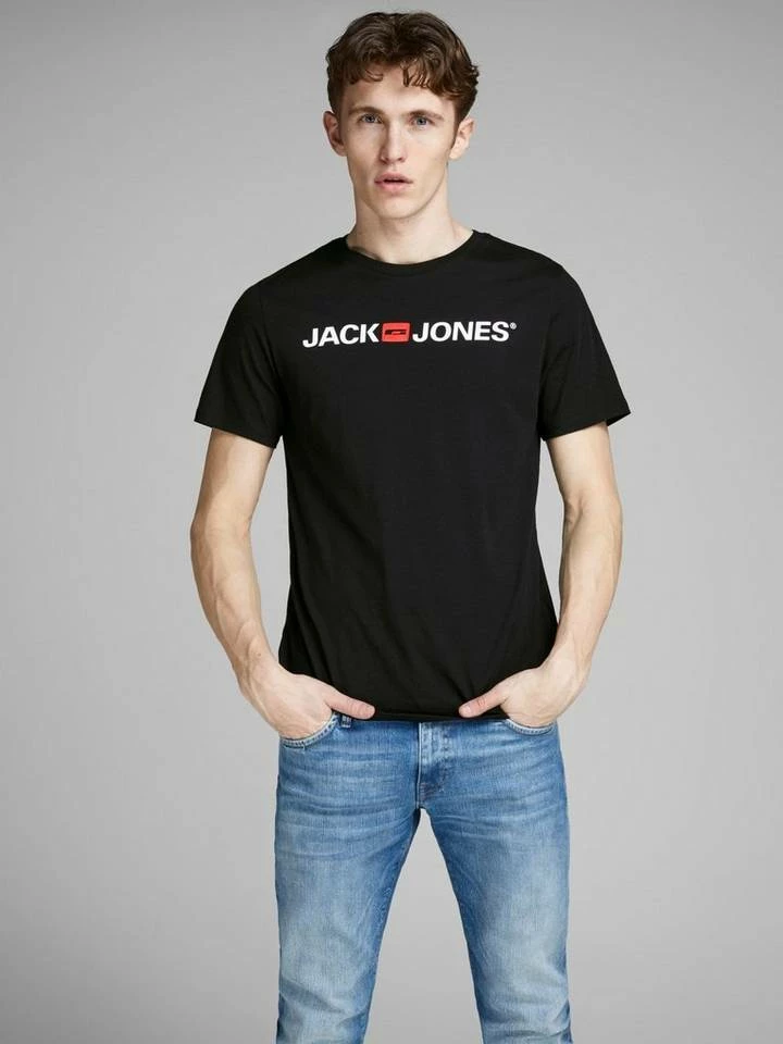Brandneu 💯 Jack & Jones T-Shirt »CORP LOGO« (1-tlg) Black, White, Light Grey Melange, Navy Blazer 😀 9 Brandneu 💯 Jack & Jones T-Shirt »CORP LOGO« (1-tlg) Black, White, Light Grey Melange, Navy Blazer 😀 – Bild 9