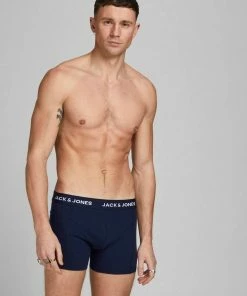Billig 👍 Jack & Jones Boxershorts »JACLEAF BLUE« im 3er Pack ✔️ -Offizieller Jones-Shop 7fa9afc6 9de5 482b a914 159a383f7b9c