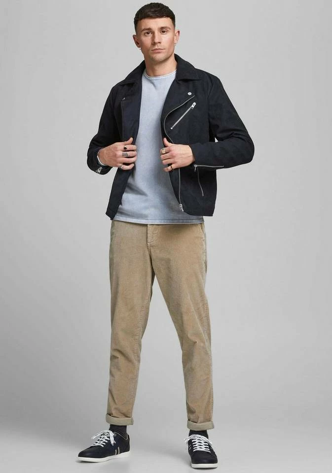 Schlussverkauf ✨ Jack & Jones Rundhalspullover »LEO« Beige, Hellblau, Chocolate Fondant, Mellow Yellow 🎉 4 Schlussverkauf ✨ Jack & Jones Rundhalspullover »LEO« Beige, Hellblau, Chocolate Fondant, Mellow Yellow 🎉 – Bild 4