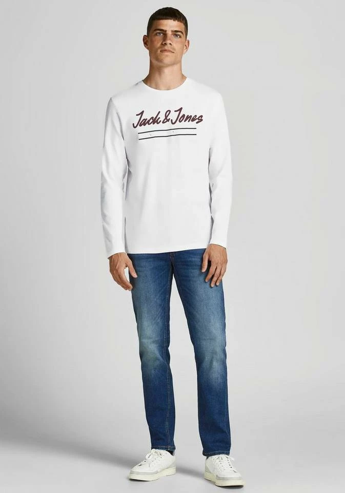 Top 10 🛒 Jack & Jones Langarmshirt »HERRO TEE« Bordeaux, Hellgrau-meliert, Navy, Oliv 🎁 5 Top 10 🛒 Jack & Jones Langarmshirt »HERRO TEE« Bordeaux, Hellgrau-meliert, Navy, Oliv 🎁 – Bild 5