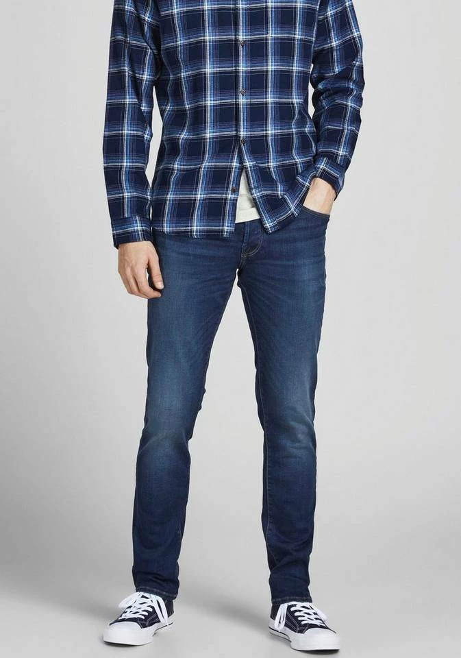 Coupon 👍 Jack & Jones Slim-fit-Jeans »Glenn Icon« Mid-blue-used, Light-blue-used, Blue-denim, Grey-denim ✨ 32 Coupon 👍 Jack & Jones Slim-fit-Jeans »Glenn Icon« Mid-blue-used, Light-blue-used, Blue-denim, Grey-denim ✨ – Bild 32