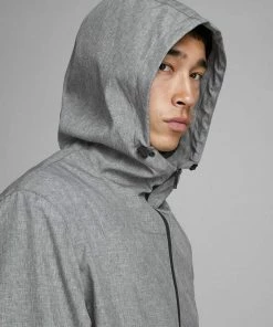 Billig 🎁 Jack & Jones Bomberjacke »JACK & JONES Shale Jacket Bomber Übergangsjacke« Schwarz, Grau (Light Grey Mela) 🤩 -Offizieller Jones-Shop 827b1775 0e43 40a1 ac6e 7161bf1f6065