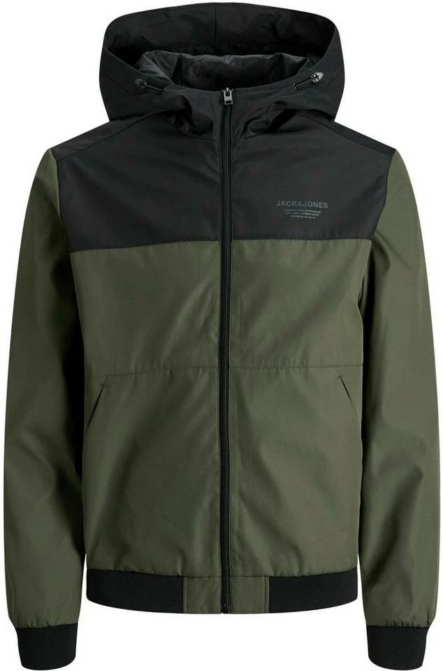 Blitzangebot 👍 Jack & Jones Blouson »SEAM JACKET HOOD« Olivgrün, Schwarz, Hellgrau, Rot-schwarz 🌟 5 Blitzangebot 👍 Jack & Jones Blouson »SEAM JACKET HOOD« Olivgrün, Schwarz, Hellgrau, Rot-schwarz 🌟 – Bild 5