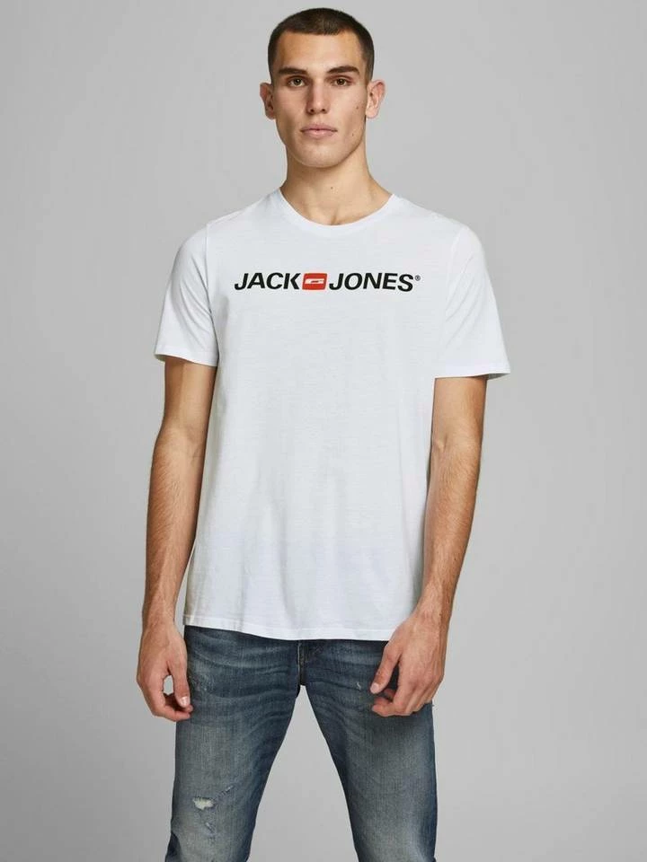 Brandneu 💯 Jack & Jones T-Shirt »CORP LOGO« (1-tlg) Black, White, Light Grey Melange, Navy Blazer 😀 10 Brandneu 💯 Jack & Jones T-Shirt »CORP LOGO« (1-tlg) Black, White, Light Grey Melange, Navy Blazer 😀 – Bild 10