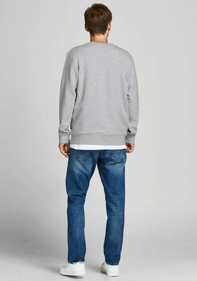 Bester Verkauf 🔔 Jack & Jones Sweatshirt »MISARI SWEAT CREW NECK« Hellgrau-meliert, Navy 🌟 2 Bester Verkauf 🔔 Jack & Jones Sweatshirt »MISARI SWEAT CREW NECK« Hellgrau-meliert, Navy 🌟 – Bild 2