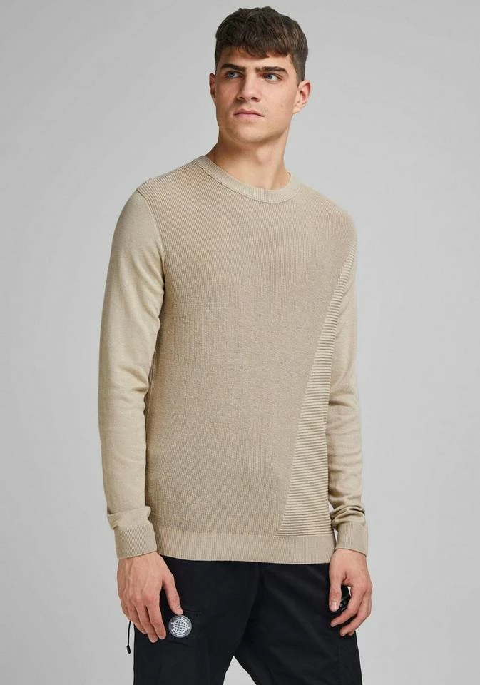 Auslauf 🤩 Jack & Jones Rundhalspullover »WADE KNIT CREW NECK« 🥰 1 Auslauf 🤩 Jack & Jones Rundhalspullover »WADE KNIT CREW NECK« 🥰
