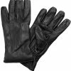 Bestes Angebot 🔥 Jack & Jones Lederhandschuhe Schwarz, Dunkelbraun ✨