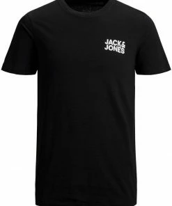 Angebote ⌛ Jack & Jones T-Shirt »CORP LOGO TEE« (3-tlg., 3er-Pack) 1 Black Play - 1 Navy Play - 1 White Play, Schwarz | navy | weiß, Navy | schwarz | weiß ❤️
