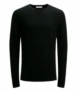 Am billigsten 😀 Jack & Jones Rundhalspullover »JACK & JONES Herren Crew-Neck Pullover Feinstrick-Sweater Premium Story Knit Sweatshirt Schwarz« 🤩 -Offizieller Jones-Shop 8fb3e6c4 9ee1 5b94 b76e 4ef5553c130b