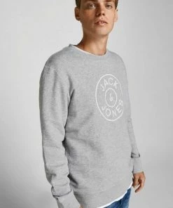 Bester Verkauf 🔔 Jack & Jones Sweatshirt »MISARI SWEAT CREW NECK« Hellgrau-meliert, Navy 🌟 10 Bester Verkauf 🔔 Jack & Jones Sweatshirt »MISARI SWEAT CREW NECK« Hellgrau-meliert, Navy 🌟 -Offizieller Jones-Shop 907f7eb4 4db2 52d5 aba8 c17f9f1f1933