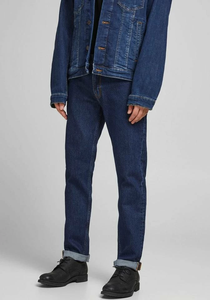 Angebote 🤩 Jack & Jones Regular-fit-Jeans »Clark« Blue-denim, Denim-blue 🌟 9 Angebote 🤩 Jack & Jones Regular-fit-Jeans »Clark« Blue-denim, Denim-blue 🌟 – Bild 9