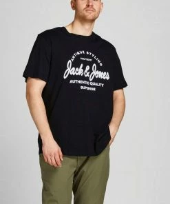 Auslauf 🌟 Jack & Jones T-Shirt »RAFA TEE« bis Größe 6XL Weiß, Navy, Schwarz ⌛