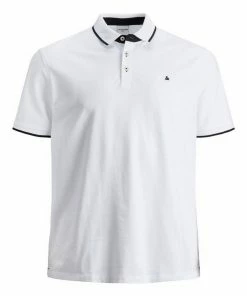 Coupon 🌟 Jack & Jones Poloshirt »3615« (1-tlg) Herren + Fit Polo 👕 Shirt Kurzarm Pique Hemd JJEPAULOS Big Size Hellblau-2, Dunkelgrau, Dunkelblau, Navy 👏