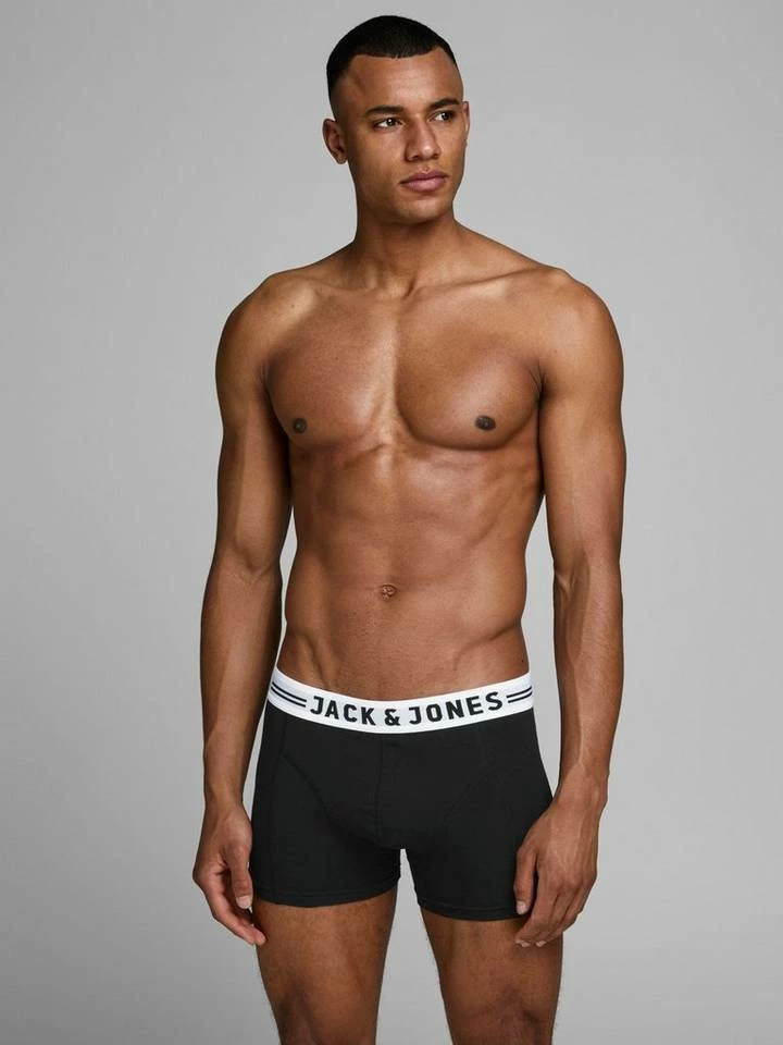 Neu ✨ Jack & Jones Boxer »Sense Trunks« (3 Stück) Schwarz | weiß | grau-meliert, White, Black, Schwarz 🥰 11 Neu ✨ Jack & Jones Boxer »Sense Trunks« (3 Stück) Schwarz | weiß | grau-meliert, White, Black, Schwarz 🥰 – Bild 11