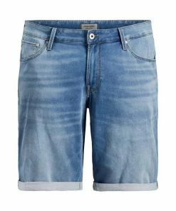 Aktion 😉 Jack & Jones 👖 Jeansshorts »Jack & Jones Herren Plus Size 👖 Jeans Shorts« 🔔