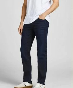 Am billigsten 🤩 Jack & Jones Regular-fit-Jeans »3922« (1-tlg) Comfort Fit 👖 Jeans MIKE RON JOS Mid Waist Tapered Denim Stone Washed Dunkelblau-2, Dunkelblau ✔️ -Offizieller Jones-Shop 9335a3cb b5f7 502b 9afa ce5e5f58a8c1