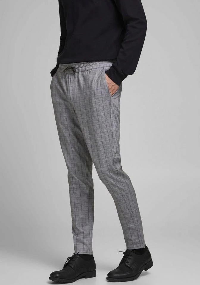 Am billigsten ❤️ Jack & Jones Sweathose »WILL PHIL NOR ASPHALT« Schwarz, Grau-kariert 😍 1 Am billigsten ❤️ Jack & Jones Sweathose »WILL PHIL NOR ASPHALT« Schwarz, Grau-kariert 😍