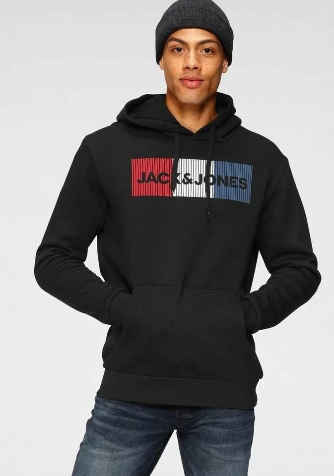 Brandneu 🥰 Jack & Jones Kapuzensweatshirt »Logo Hoodie Oldschool« Anthrazit, Dunkelblau, Weiß, Hawthorne 🥰 20 Brandneu 🥰 Jack & Jones Kapuzensweatshirt »Logo Hoodie Oldschool« Anthrazit, Dunkelblau, Weiß, Hawthorne 🥰 – Bild 20