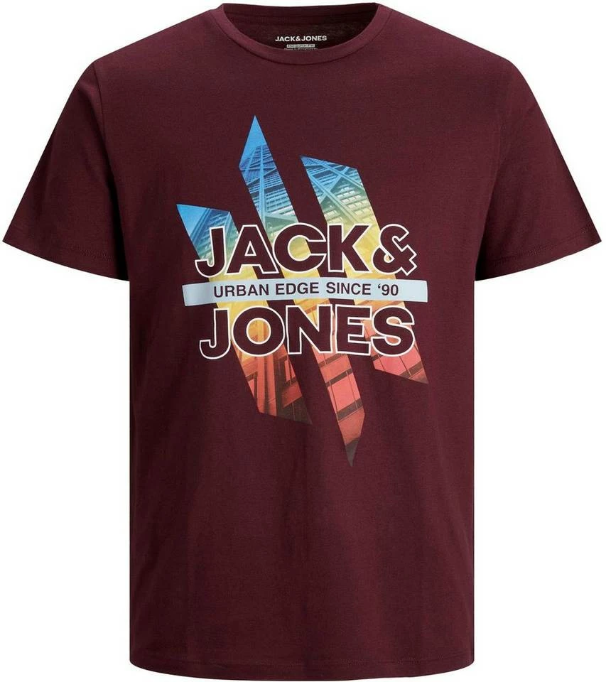 Angebote 🧨 Jack & Jones T-Shirt »URBAN-CITY TEE SS CREW NECK« Weiß, Bordeaux, Marine, Schwarz 🎁 6 Angebote 🧨 Jack & Jones T-Shirt »URBAN-CITY TEE SS CREW NECK« Weiß, Bordeaux, Marine, Schwarz 🎁 – Bild 6