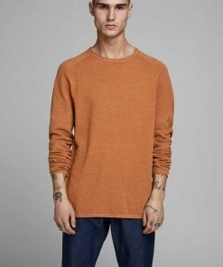 Beste Bewertungen von 🎁 Jack & Jones Rundhalspullover »HILL KNIT« Light grey melange, Dunkelblau, Oatmeal melange, Bordeaux ⌛