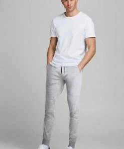 Bestpreis 🌟 Jack & Jones Sweatshorts »AIR SWEAT PANTS« Olivgrün, Dunkelgrau-meliert, Hellgrau-meliert, Schwarz 🥰