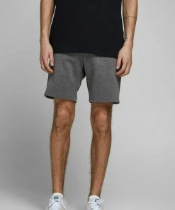 Coupon 🔥 Jack & Jones Chinoshorts »PHIL CHINO Short« Grau, Schwarz 🎉