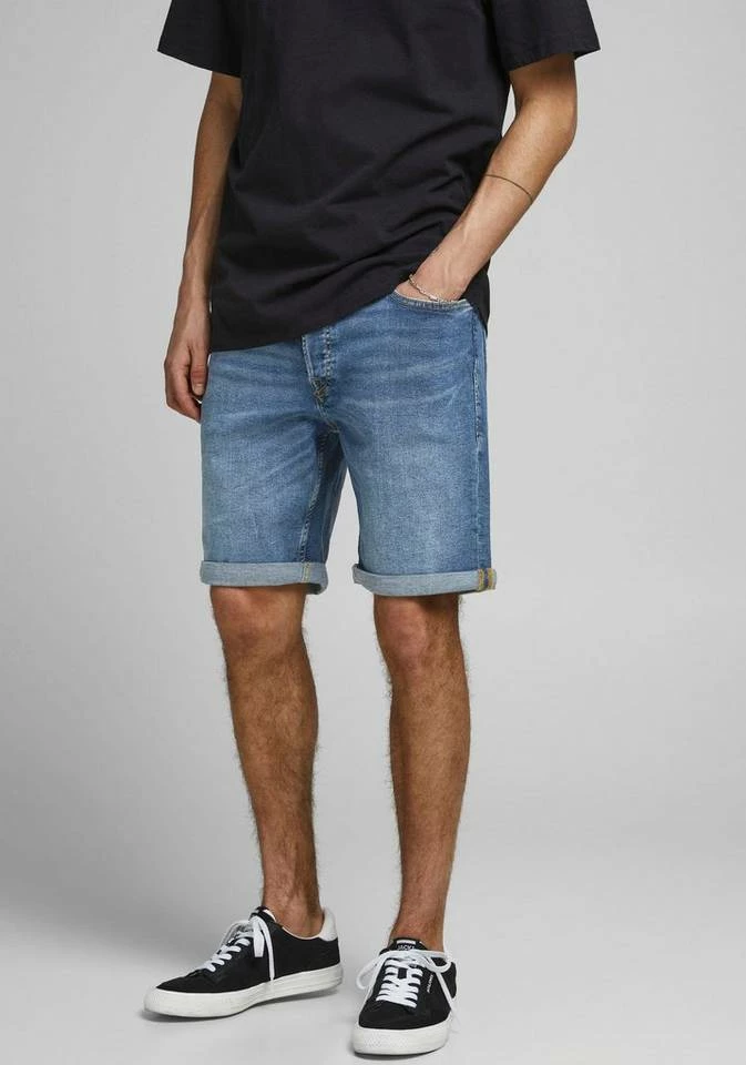 Brandneu 🌟 Jack & Jones Shorts »RICK ORIGINAL SHORTS« Grau, Schwarz, Dunkelblau, Hellblau 🔔 15 Brandneu 🌟 Jack & Jones Shorts »RICK ORIGINAL SHORTS« Grau, Schwarz, Dunkelblau, Hellblau 🔔 – Bild 15