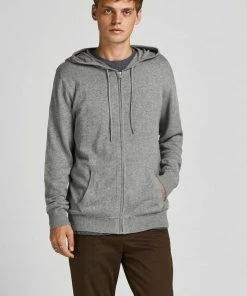 Top 10 😍 Jack & Jones Kapuzenstrickjacke »EMIL KNIT CARDIGAN« Grau-meliert, Navy, Schwarz 👍