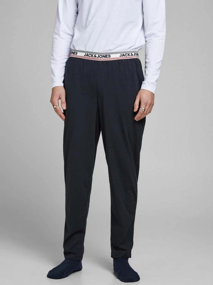 Angebote 🔥 Jack & Jones Pyjama »Pyjamahose JONES« (1 tlg) mit elastischem Bund Dark Navy, Light Grey Melange 😍 2 Angebote 🔥 Jack & Jones Pyjama »Pyjamahose JONES« (1 tlg) mit elastischem Bund Dark Navy, Light Grey Melange 😍 – Bild 2