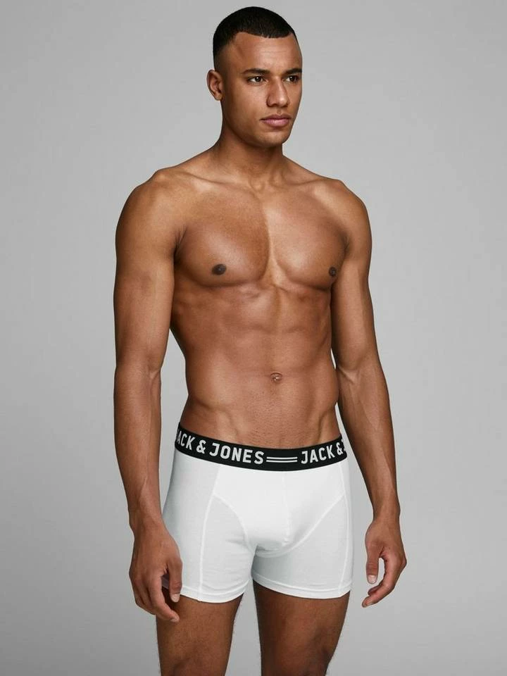 Neu ✨ Jack & Jones Boxer »Sense Trunks« (3 Stück) Schwarz | weiß | grau-meliert, White, Black, Schwarz 🥰 10 Neu ✨ Jack & Jones Boxer »Sense Trunks« (3 Stück) Schwarz | weiß | grau-meliert, White, Black, Schwarz 🥰 – Bild 10