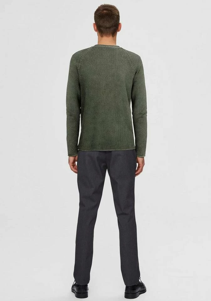 Großhandel 😉 Jack & Jones Rundhalspullover »MAX KNIT CREW NECK« Schwarz, Olivgrün 🎉 3 Großhandel 😉 Jack & Jones Rundhalspullover »MAX KNIT CREW NECK« Schwarz, Olivgrün 🎉 – Bild 3