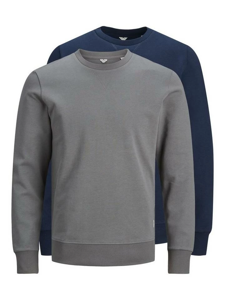 Besorgen 🔥 Jack & Jones Sweatshirt »BASIC« (Packung, 2-tlg., 2er-Pack) Schwarz | hellgrau-meliert, Navy - Sedona Sage 🥰 1 Besorgen 🔥 Jack & Jones Sweatshirt »BASIC« (Packung, 2-tlg., 2er-Pack) Schwarz | hellgrau-meliert, Navy - Sedona Sage 🥰
