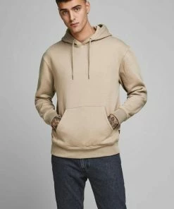 Neu 🛒 Jack & Jones Kapuzensweatshirt »SOFT SWEAT HOOD« Wei&szlig;, Light grey melange, Navy, Black 🔥 -Offizieller Jones-Shop 9e27bbf4 00ae 5d60 972f f2c4b800184b
