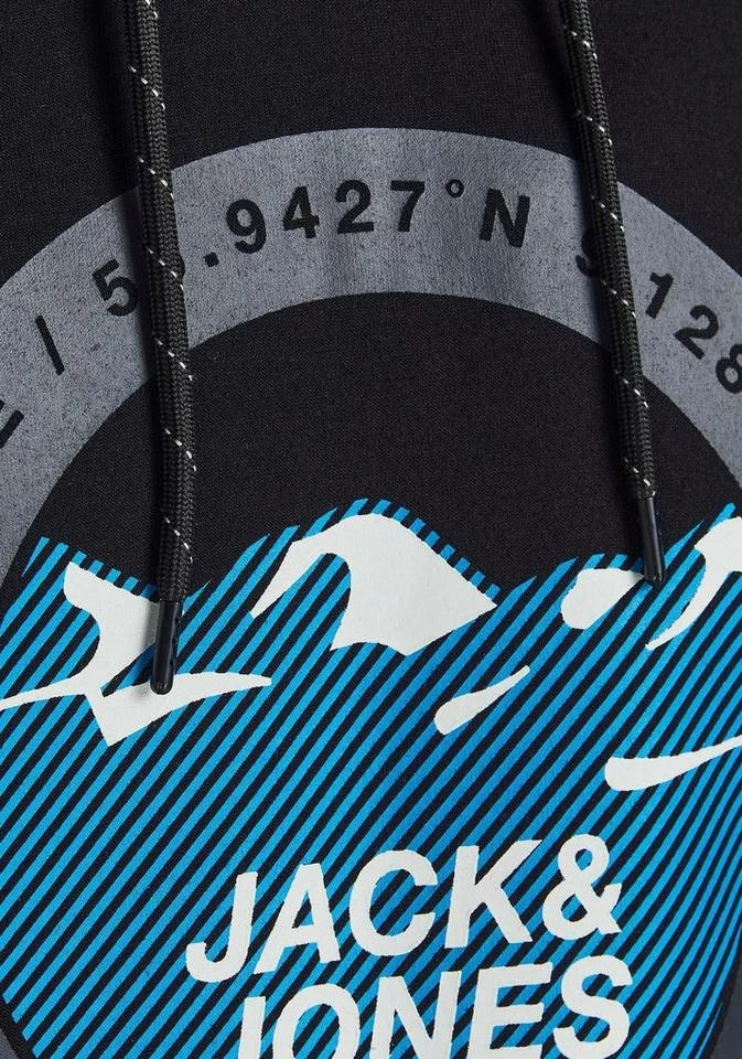 Schlussverkauf 🥰 Jack & Jones Kapuzensweatshirt »BILO SWEAT HOOD« Schwarz, Grau, Bordeaux, Hellgrau 😉 6 Schlussverkauf 🥰 Jack & Jones Kapuzensweatshirt »BILO SWEAT HOOD« Schwarz, Grau, Bordeaux, Hellgrau 😉 – Bild 6